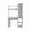 PAGED Modern Office Desk,Writing Desk with Open Storage Shelves,Armoire Desk for Home,Office,Workshop - 4 of 4