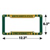 North Dakota State Bison Primary Logo License Plate Clear Frame - 4 of 4