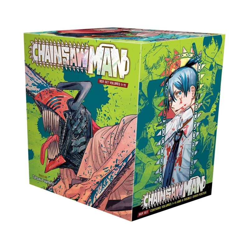 Chainsaw Man Box Set - by  Tatsuki Fujimoto (Paperback), 1 of 2