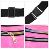 Unique Bargains Stylish Reflective Holographic Sports Waist Bag 1 Pc - 4 of 4