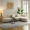 110.2" Modern Style Upholstered Curved Sofa Couch-ModernLuxe - 2 of 4