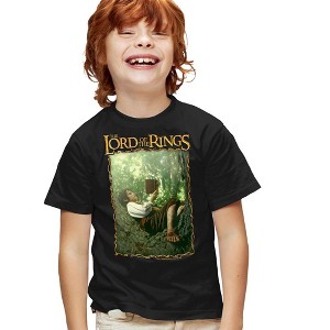 Boys' Short Sleeve Lord Of the Rings Reader Frodo T-Shirt - 1 of 4