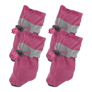 Unique Bargains Paw Protection for Dogs with Adjustable Straps - 1 of 4