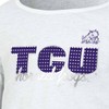 NCAA TCU Horned Frogs Girls' White Long Sleeve T-Shirt - 3 of 3