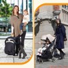 Lightweight Travel Stroller, 5 Point Foldable Compact Stroller w/ Reclining Seat and Canopy, Airplane Friendly - 3 of 4