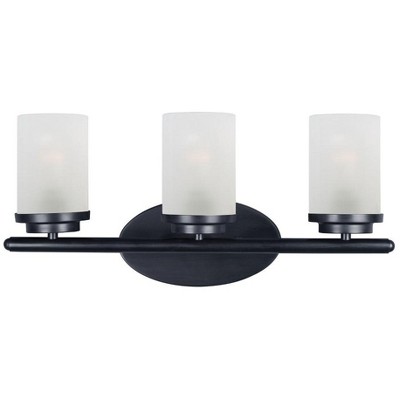 Maxim Lighting Corona 3 - Light Vanity in  Black