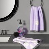 2pk Halloween Ghosts Glow in the Dark Hand Towel Set Purple - Hyde and EEK! Boutique™ - 2 of 4