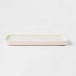Ceramic Vanity Tray White - Threshold™