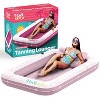 POOLSIDER Inflatable Tanning Pool Lounger | Large Inflatable Tanning Bed for Adults | Tanning Float - 2 of 4