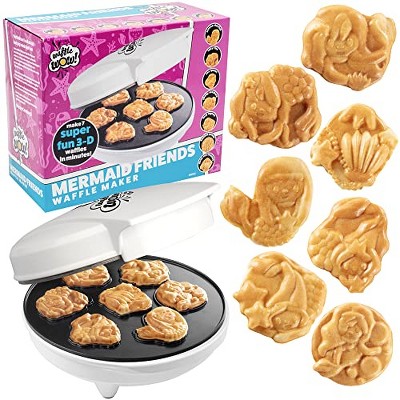 Cucinapro Mermaid Waffle Maker - Create 7 Different Mermaid Shaped ...