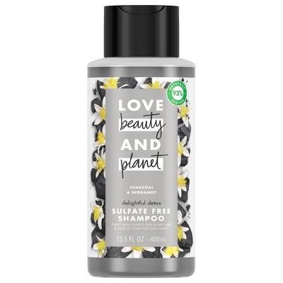 Love Beauty and Planet Delightful Detox Charcoal Shampoo - 13.5 fl oz