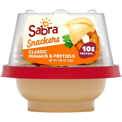 Sabra Classic Hummus Snacker with Pretzels - 4.56oz
