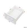 PAGED Home Office Computer Desk with Hutch, Multi-Storage Space, Antiqued White finish - 4 of 4