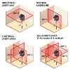 Bosch GLL3-300 360⁰ Three-Plane Leveling and Alignment-Line Laser for Home Improvement Projects, Red Beam - 3 of 4
