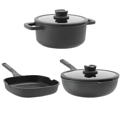 BergHOFF Stone 5Pc Nonstick Specialty Cookware Set