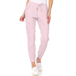 Medichic Women's Leah 5-Pocket Stretch Cargo Jogger Scrub Pants - 1 of 4