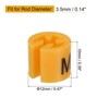 Unique Bargains Clothes Color Coding Reusable Easy to Use Hanger Markers 160 Pcs - 2 of 4