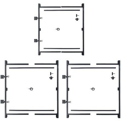 Adjust-A-Gate Gate Building Kit, 60"-96"(2 Pack) w/ Gate Building Kit, 36"-60"