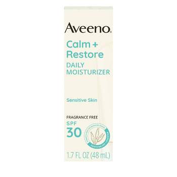 Aveeno Calm + Restore Daily Moisturizer Mineral Sunscreen - SPF 30 - 1.7oz