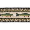 Earth Rugs Fish Oval Stair Tread 27"x8.25" – Natural Jute Nautical Decor - 2 of 3