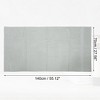 Unique Bargains Soft Absorbent Cotton Bath Towel for Bathroom kitchen Shower Towel 1 Pcs - 4 of 4