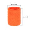 Unique Bargains Sweat Absorbent Elastic Tennis Badminton Basketball Wrist Sweatbands 8 Pcs - 2 of 4