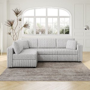 CAVINAS Soft Modular Sectional Sofa, Modern & Plush Sectional Couches -Living Room Furniture Loveseat Sofa for Bedroom, Living Room - 1 of 4