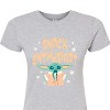 Women's - Star Wars - The Mandalorian Snack Enthusiast Grogu Fitted Graphic T-Shirt - 2 of 3