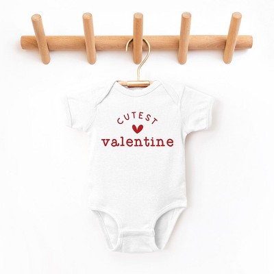 The Juniper Shop Cutest Valentine Baby Bodysuit - 18 Month - White