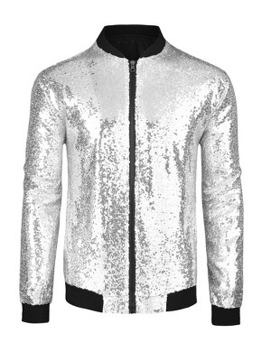 Glitter jacket Louis Feraud Black size 10 US in Glitter - 26702173