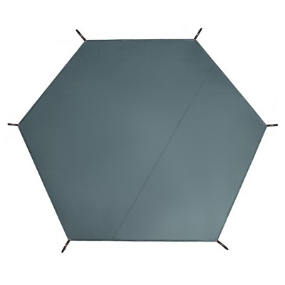 Unique Bargains Waterproof Tent Tarp Gray 1 Pc