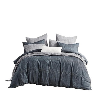 Gracie Mills Goldie Waffle Weave Oversized Duvet Set
