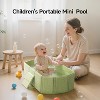 BabyBond Collapsible Baby Bathtub for Infants to Toddler, Portable Travel Baby Tub  with Non-Slip Base - 2 of 4