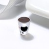 Love Coffee Charm European Bead Sterling Silver Ginger Lyne Collection - 3 of 4