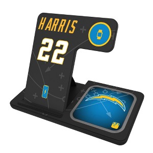 NFL Los Angeles Chargers Players Game Tactic 15-Watt 3 in 1 Charging Station - 1 of 4