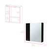Chery Life Bathroom Medicine Cabinet with Mirror - 2 of 4