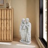 LuxenHome 19.29" LuxenHome Off White Polyresin Holy Family 1.6-Feet Tall Statue Off-White - 4 of 4