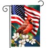 Briarwood Lane Spring Garden Flag 12x18 For Outdoor American Floral Cardinal For Spring Garden Flag Flags For Outside - 2 of 4