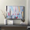 Carolina Living Rainy Forest Abstract Wall Art - Small - Multicolor - Silver Frame - 2 of 4