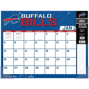 NFL Buffalo Bills 2025 22"x17" Desk Calendar - 1 of 4