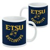 ETSU Buccaneers Ceramic Coffee Mug Novelty Gift Mugs for Coffee Tea and Hot Drinks 11oz White - 2 of 4