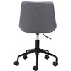 Zuo Byron Office Chair Gray - 4 of 4