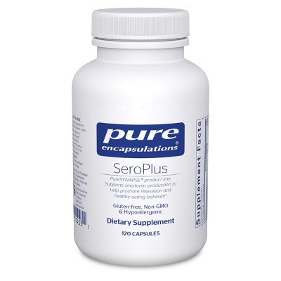 Pure Encapsulations SeroPlus - Hypoallergenic Serotonin Support to Support Moderate Occasional Stress - 120 Capsules