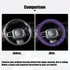 Unique Bargains Universal Elastic Antislip Breathable Interior Trim Steering Wheel Cover for Car - 2 of 4