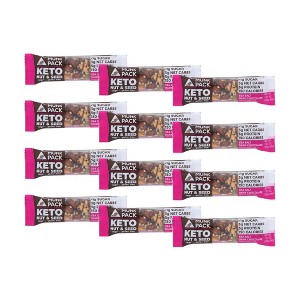 Munk Pack Sea Salt Dark Chocolate Keto Nut & Seed Bar - 12 bars, 1.23 oz - 1 of 4
