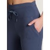 Avalanche Women's Buttery Soft Squat Proof Jogger-Style Full Length Legging with Drawstring Waist - 3 of 4