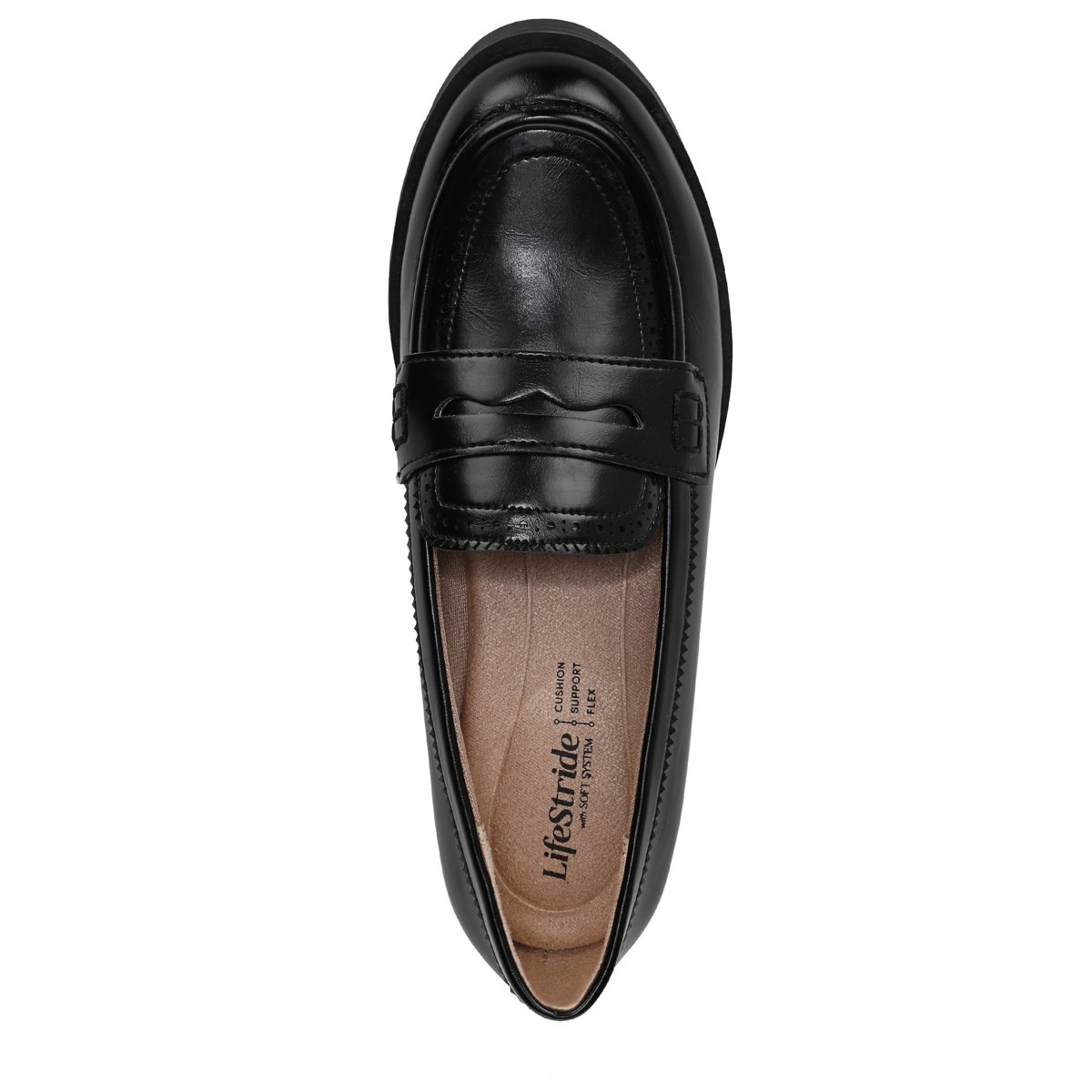 Женские туфли LifeStride Women's London 3 Loafer Black 9 M — фото 7