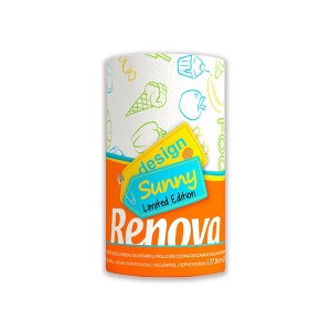 Renova Seasonal Paper Towels - 1 Jumbo Roll - 120 Sheets - 2 Ply - FSC Certified - Holiday & Decorative Kitchen Towels - 1 of 4
