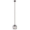 Chloe Lighting Rylee Transitional 1 Light Oil Rubbed Bronze Mini Pendant Ceiling Fixture 10" Wide - 2 of 4