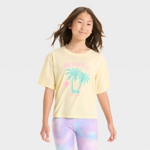 Girls' Short Sleeve Graphic T-Shirt - All In Motion™ - 1 of 4